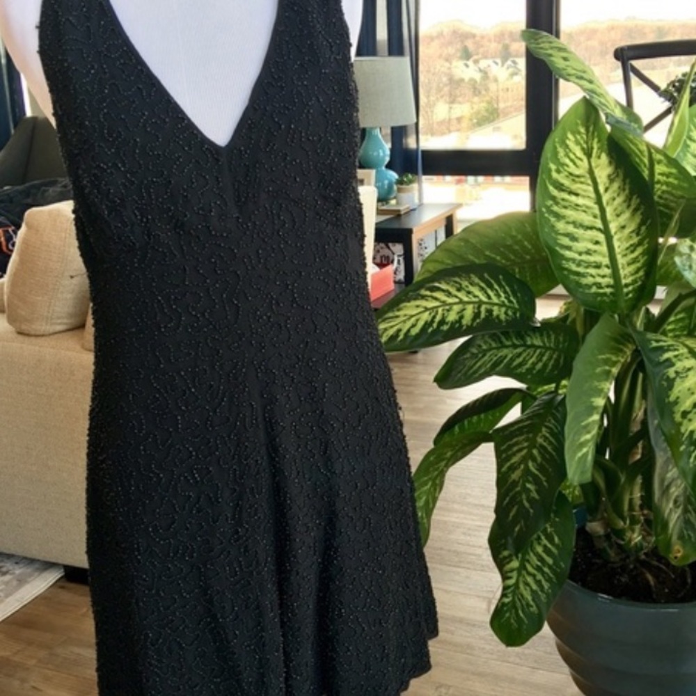 French Connection beaded romper size 8 NWT